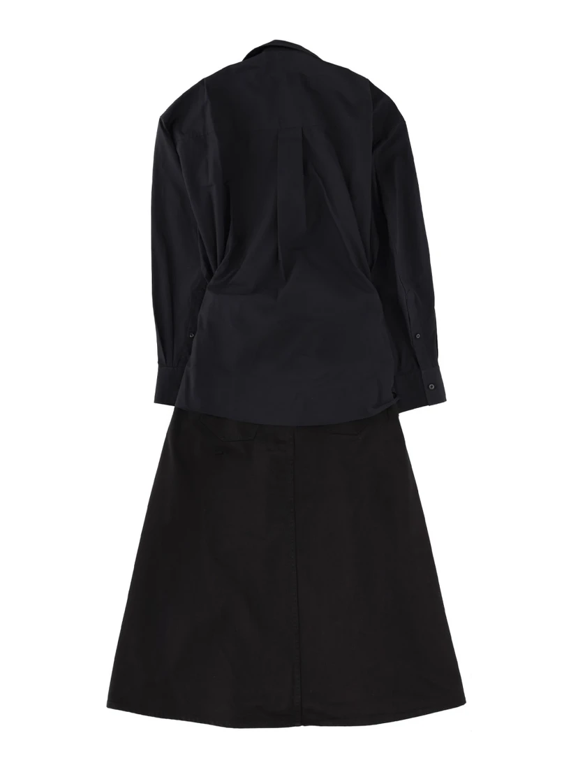LONG WRAP DRESS