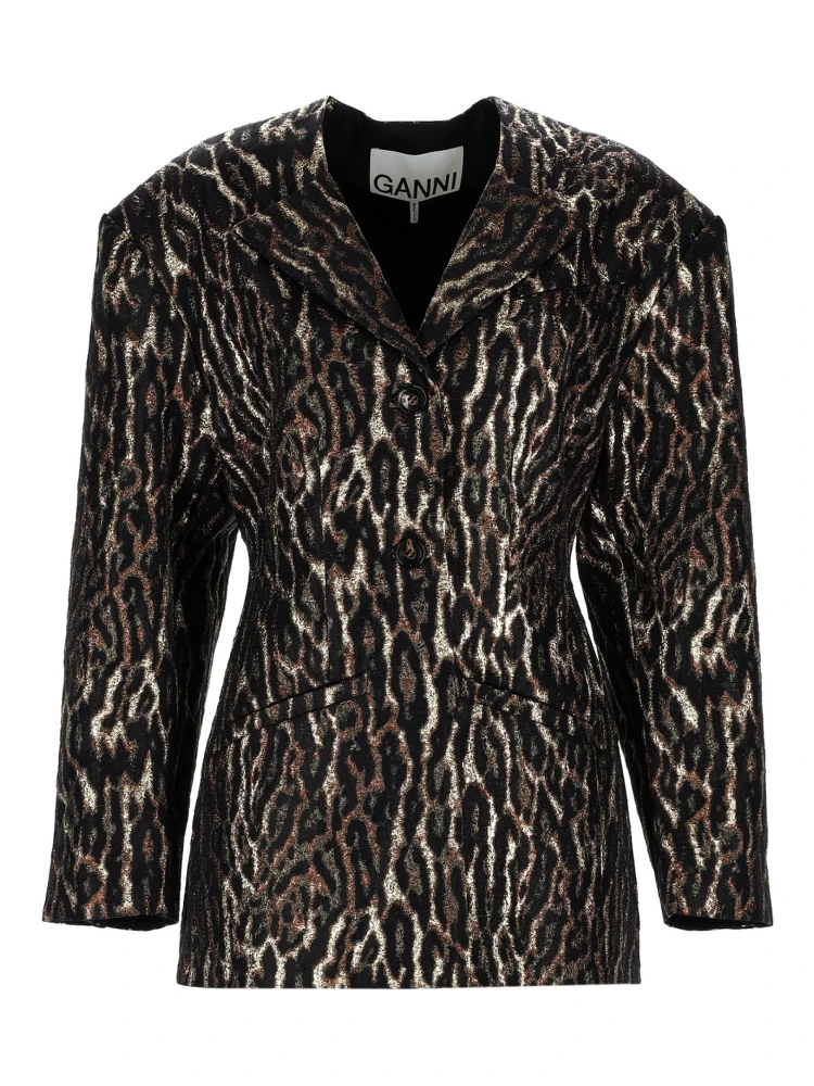 ANIMAL PRINT BLAZER