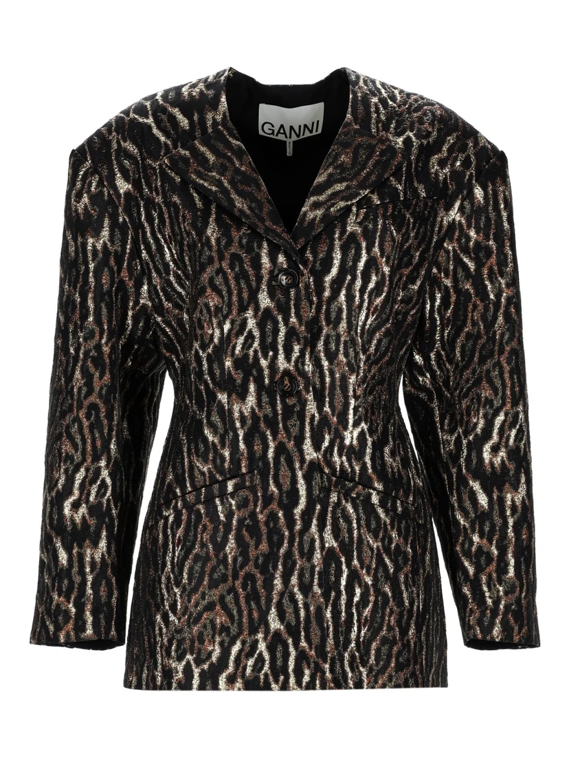 ANIMAL PRINT BLAZER