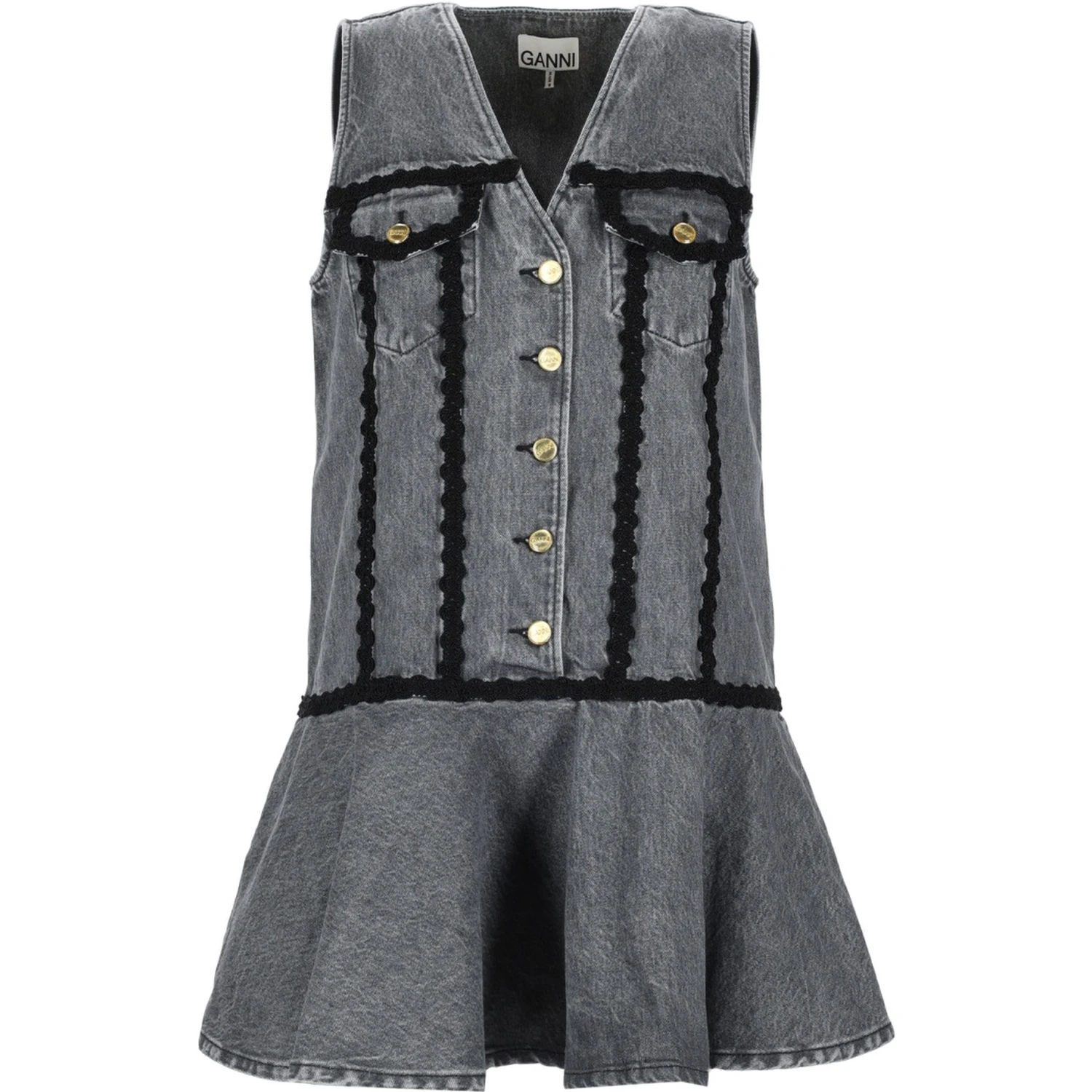 COTTON MINI DRESS