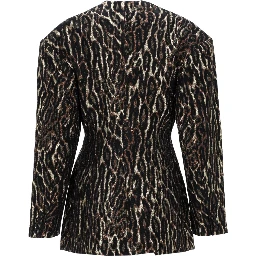 ANIMAL PRINT BLAZER