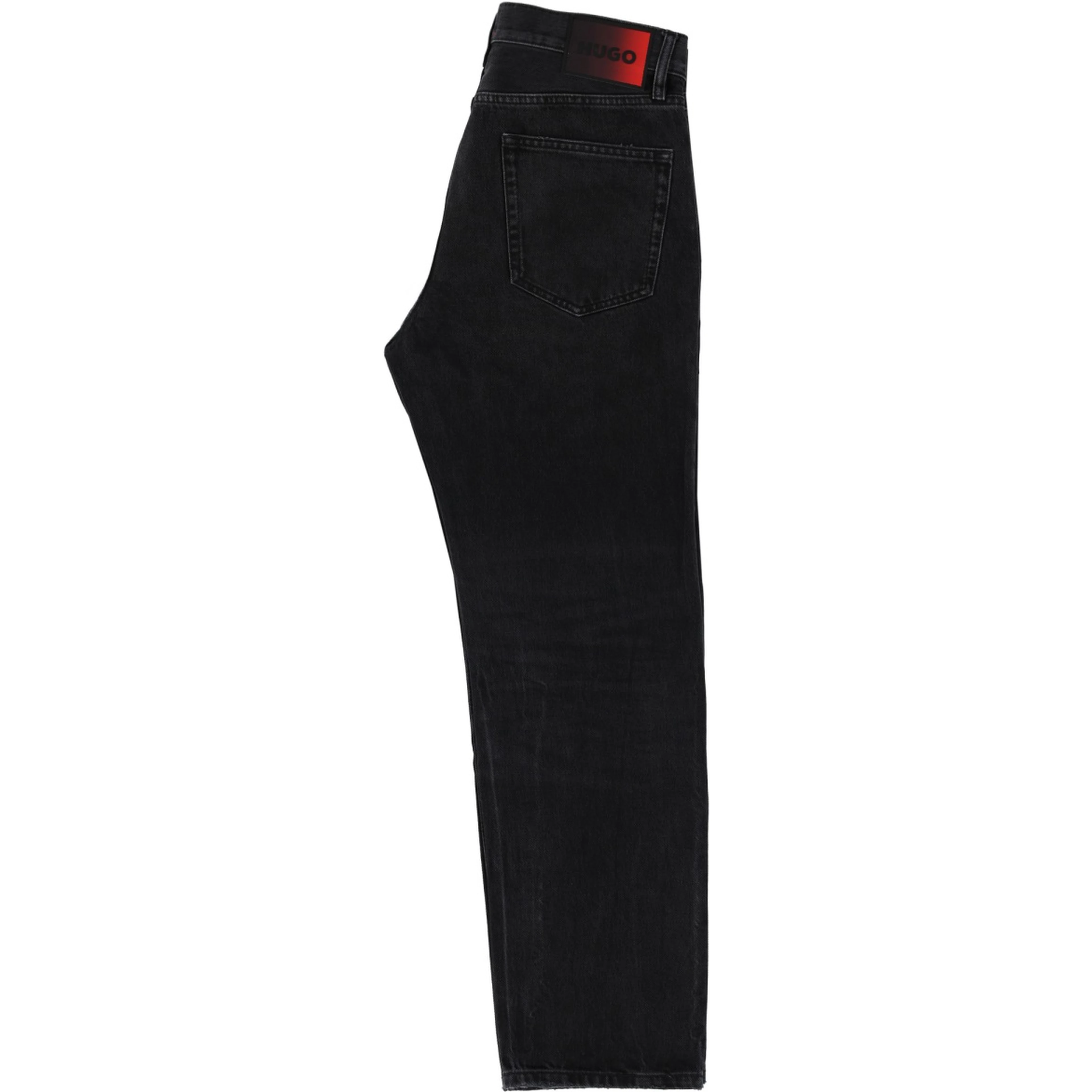 JEANS WITH LOGO PATCH