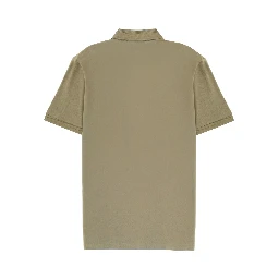 POLO WITH LOGO PATCH