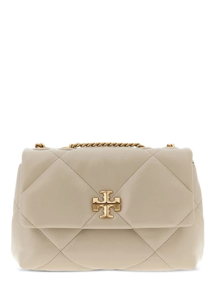 Kira diamond-quilted convertible shoulder bag