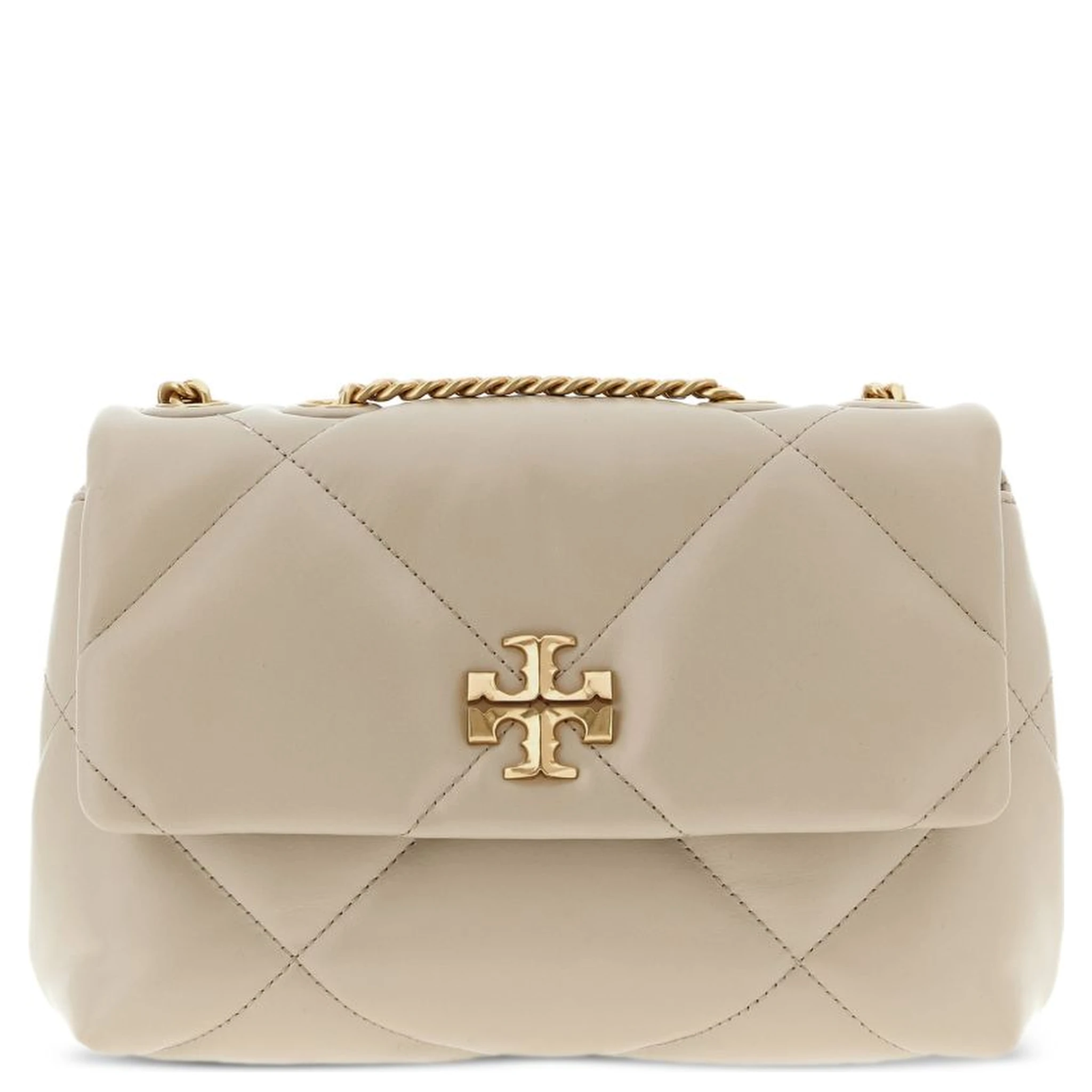 Kira diamond-quilted convertible shoulder bag