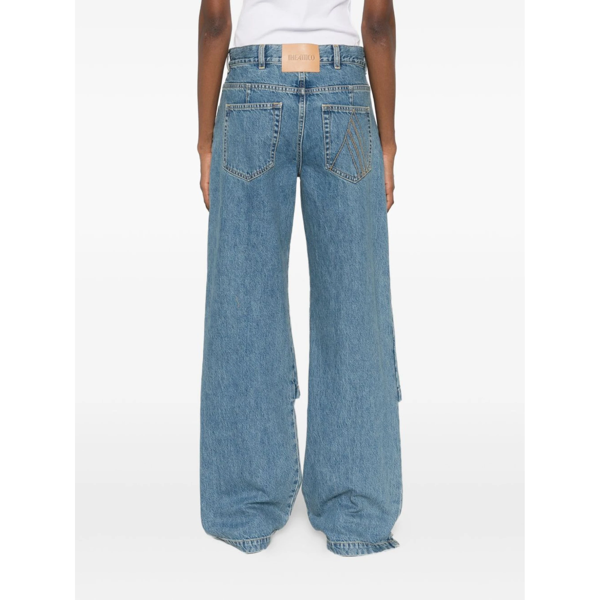 The Attico Jeans Blue