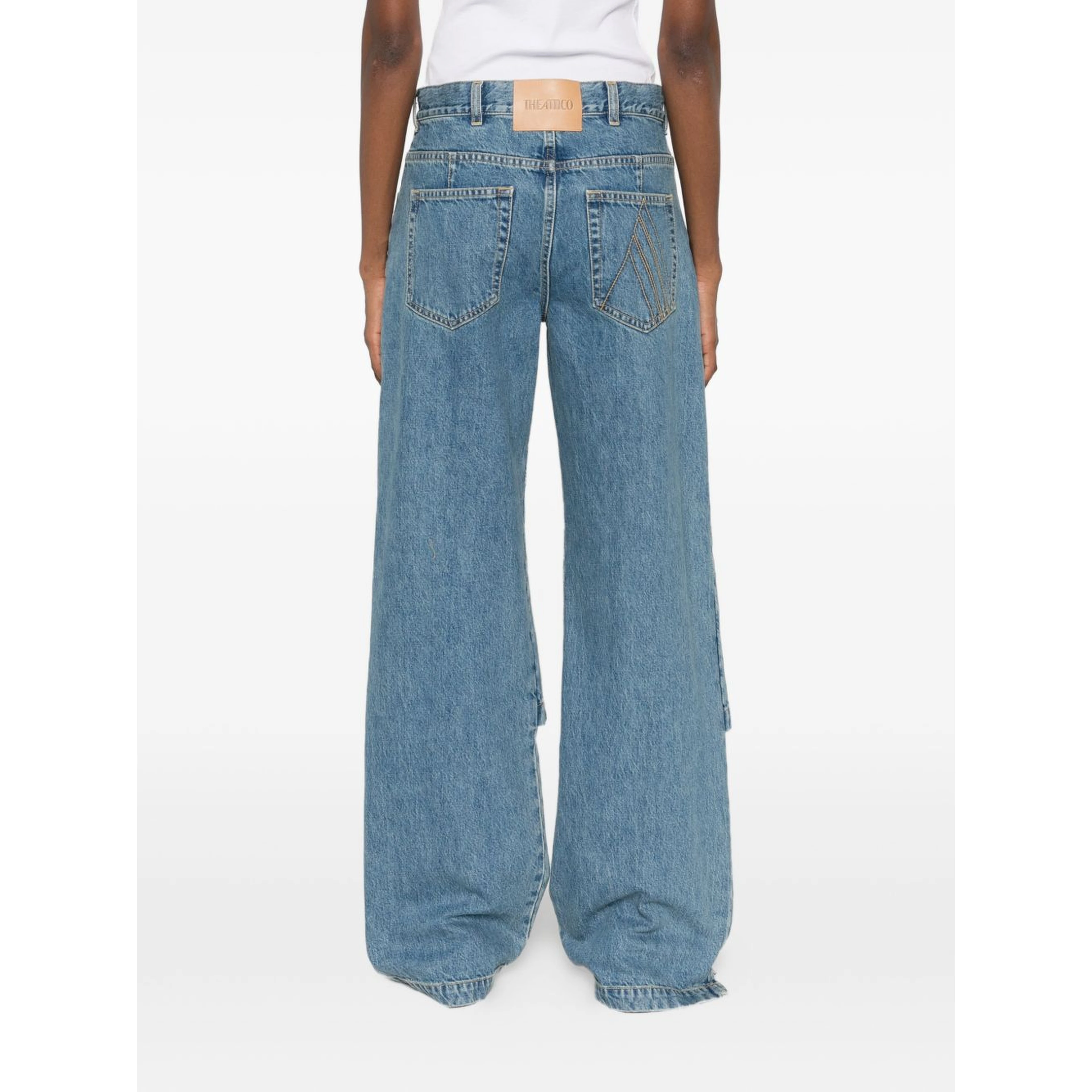 The Attico Jeans Blue