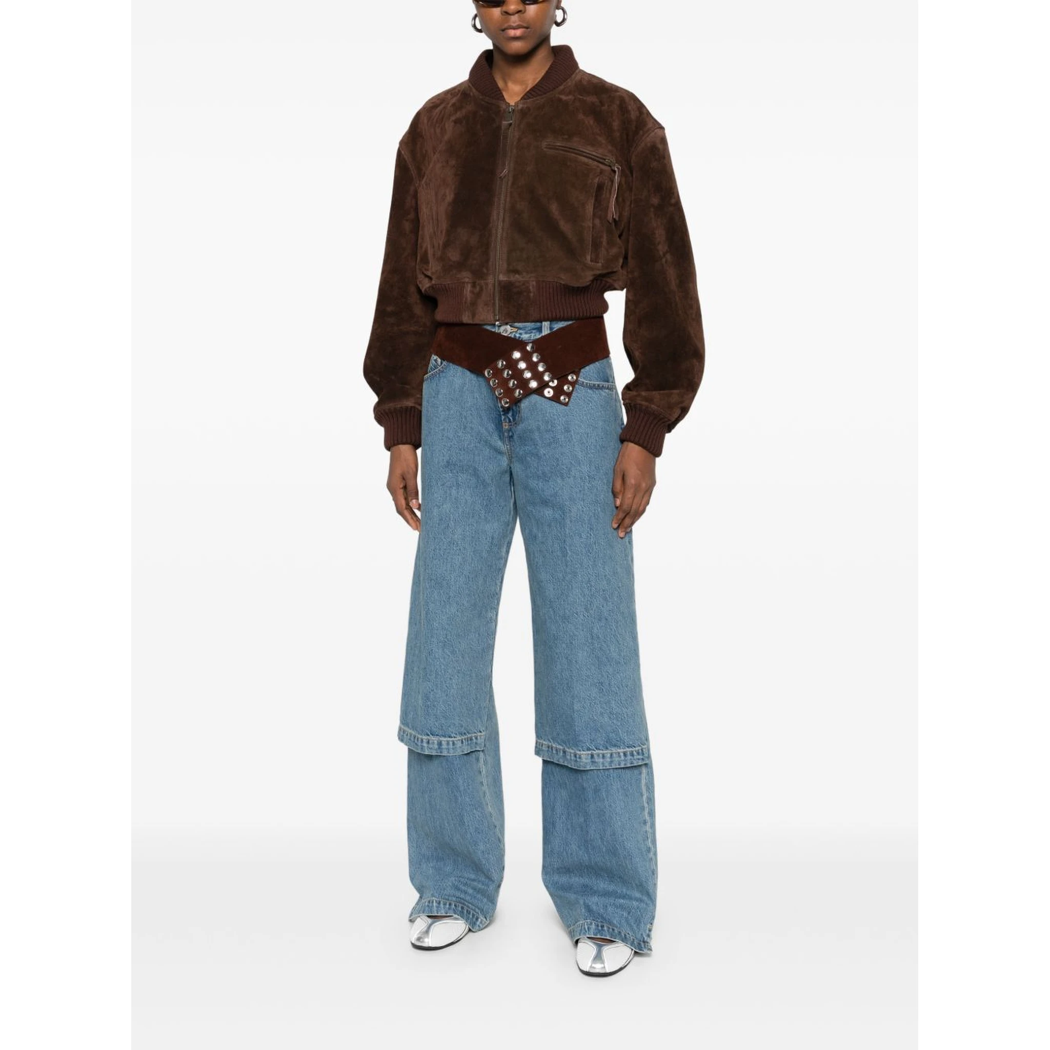 The Attico Jeans Blue