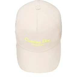 Beige Cotton Cap (Baseball Hat)