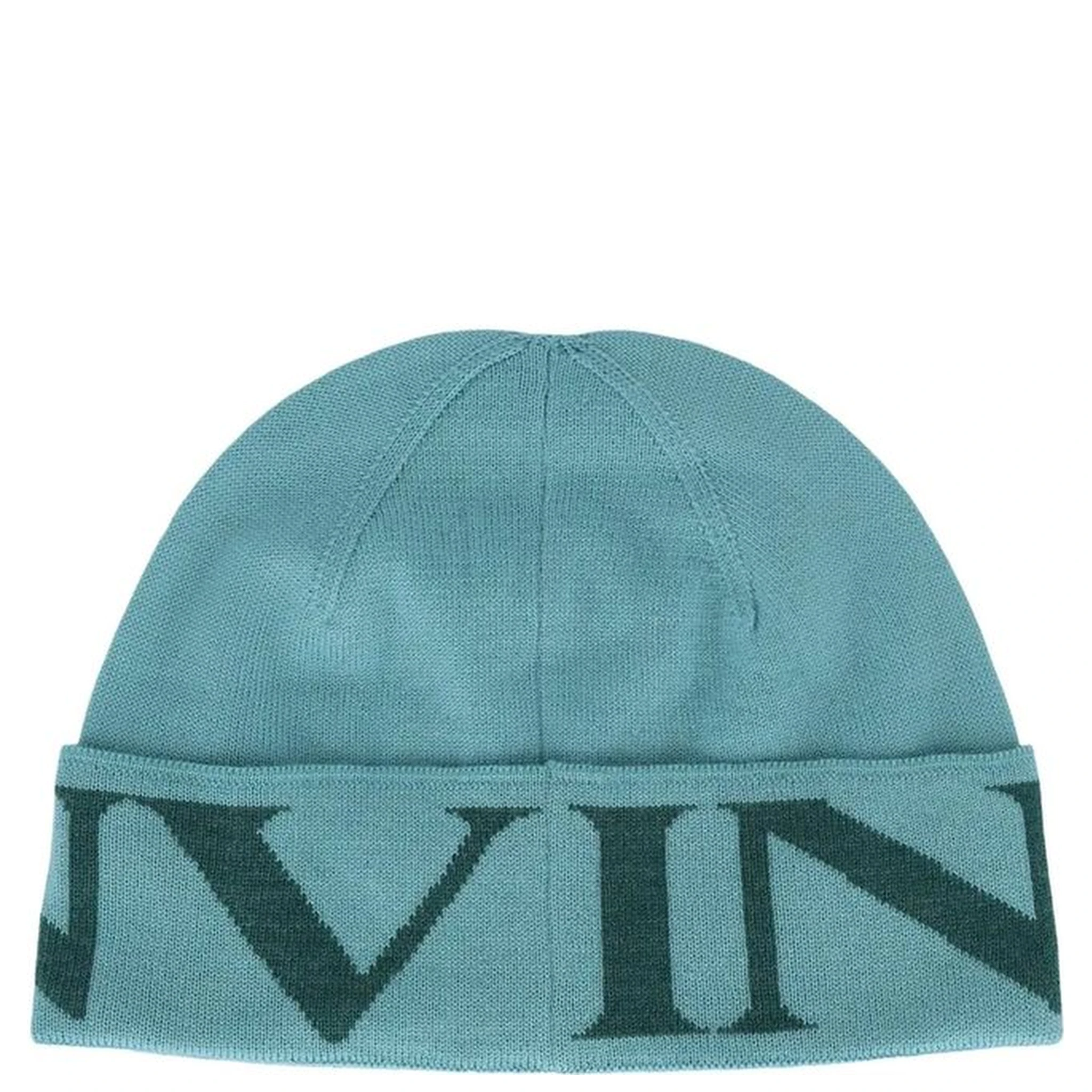Bicolor Virgin Wool Beanie