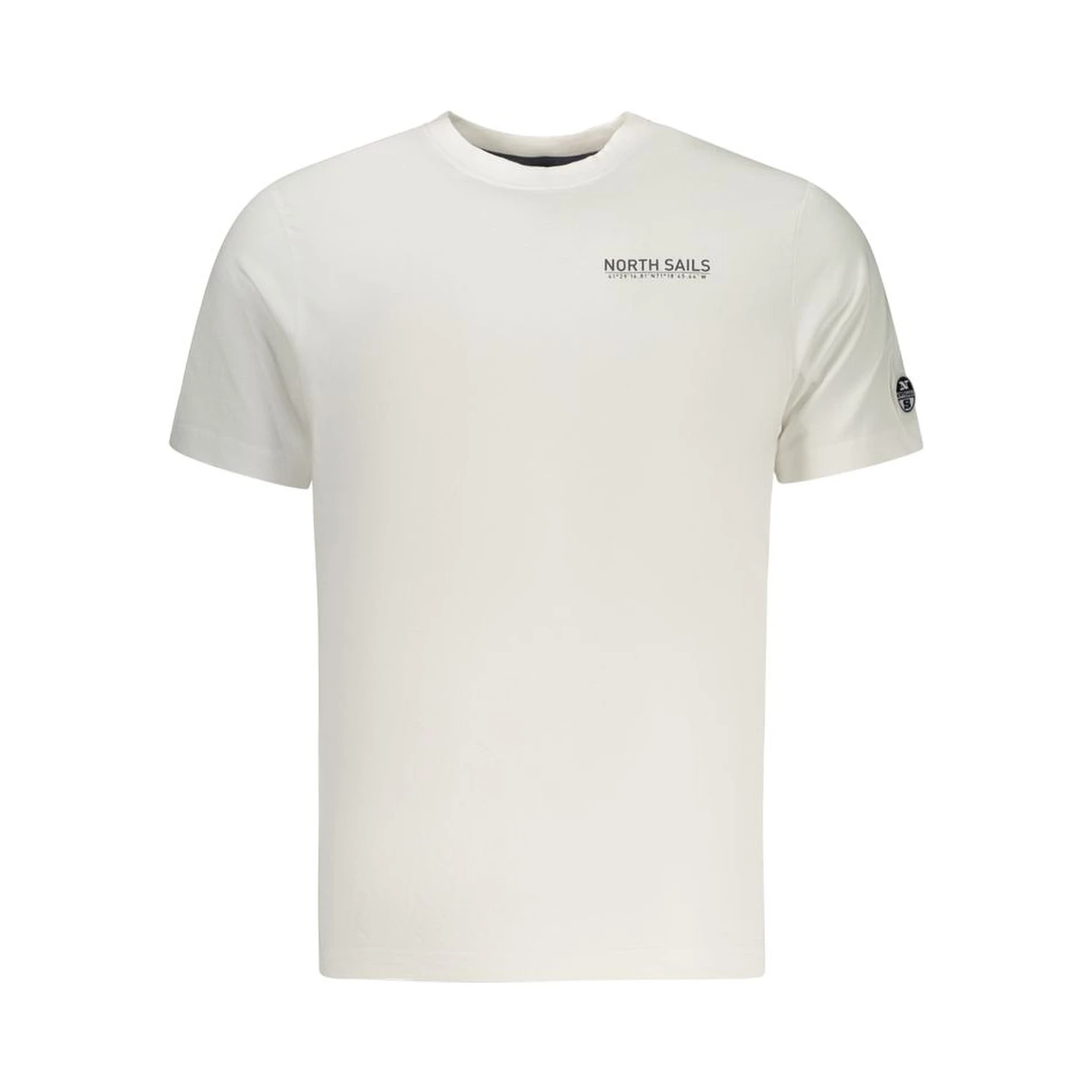 White Cotton Men T-Shirt