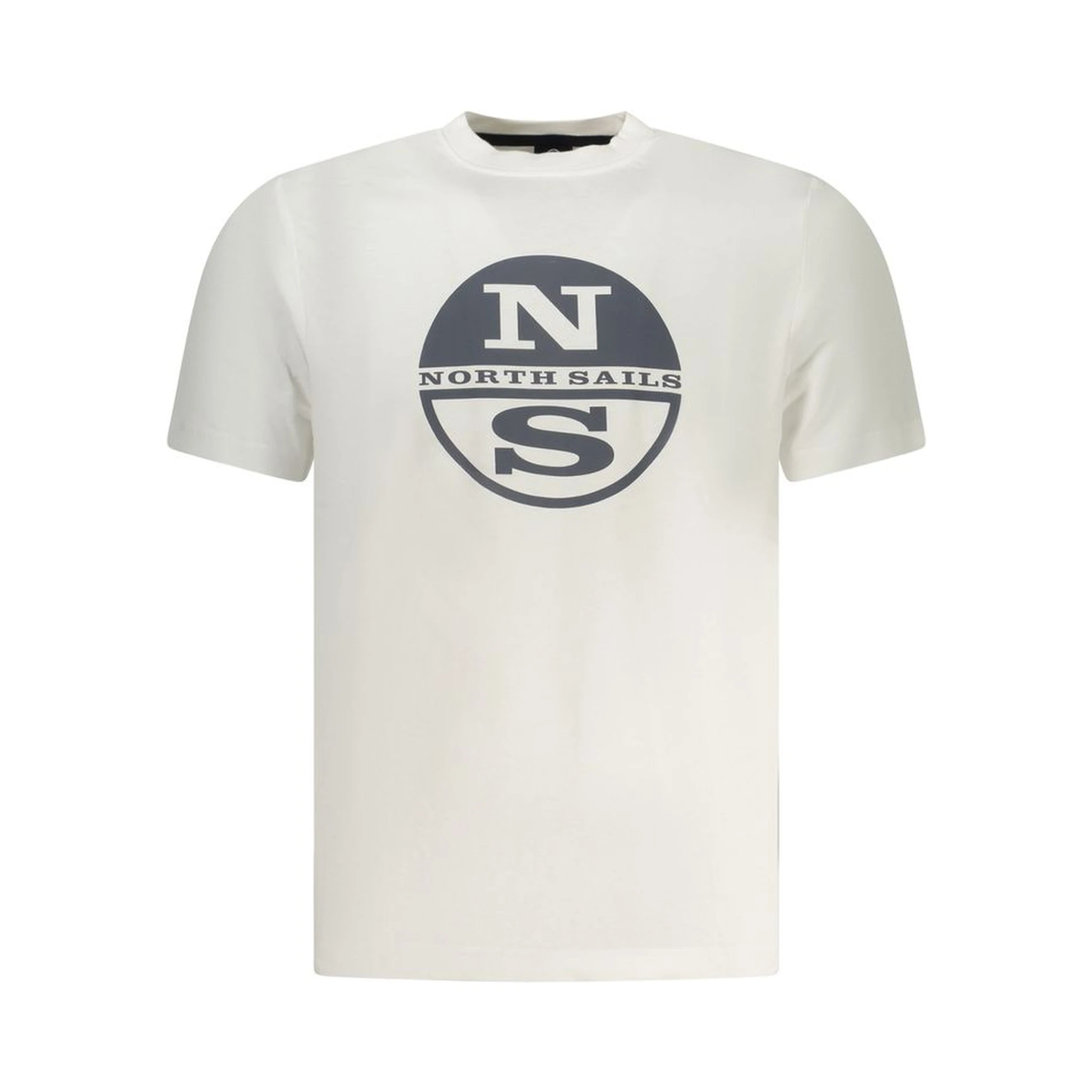 White Cotton Men T-Shirt