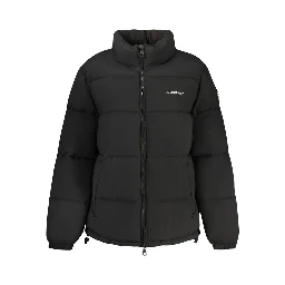 Black Polyester Shell Jacket