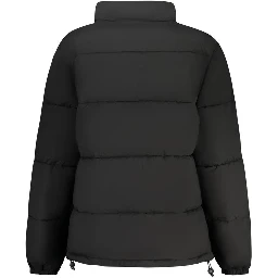 Black Polyester Shell Jacket