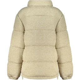 Beige Polyester Coat