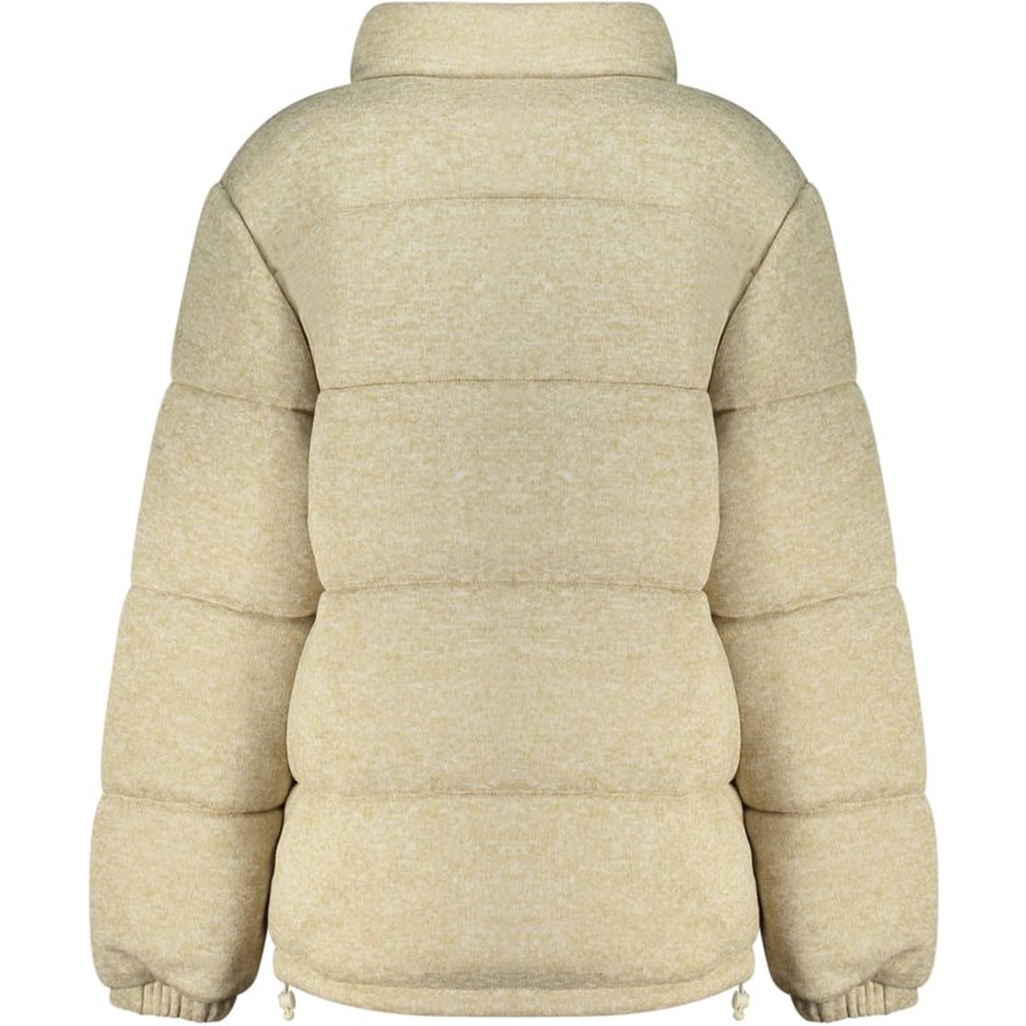 Beige Polyester Coat