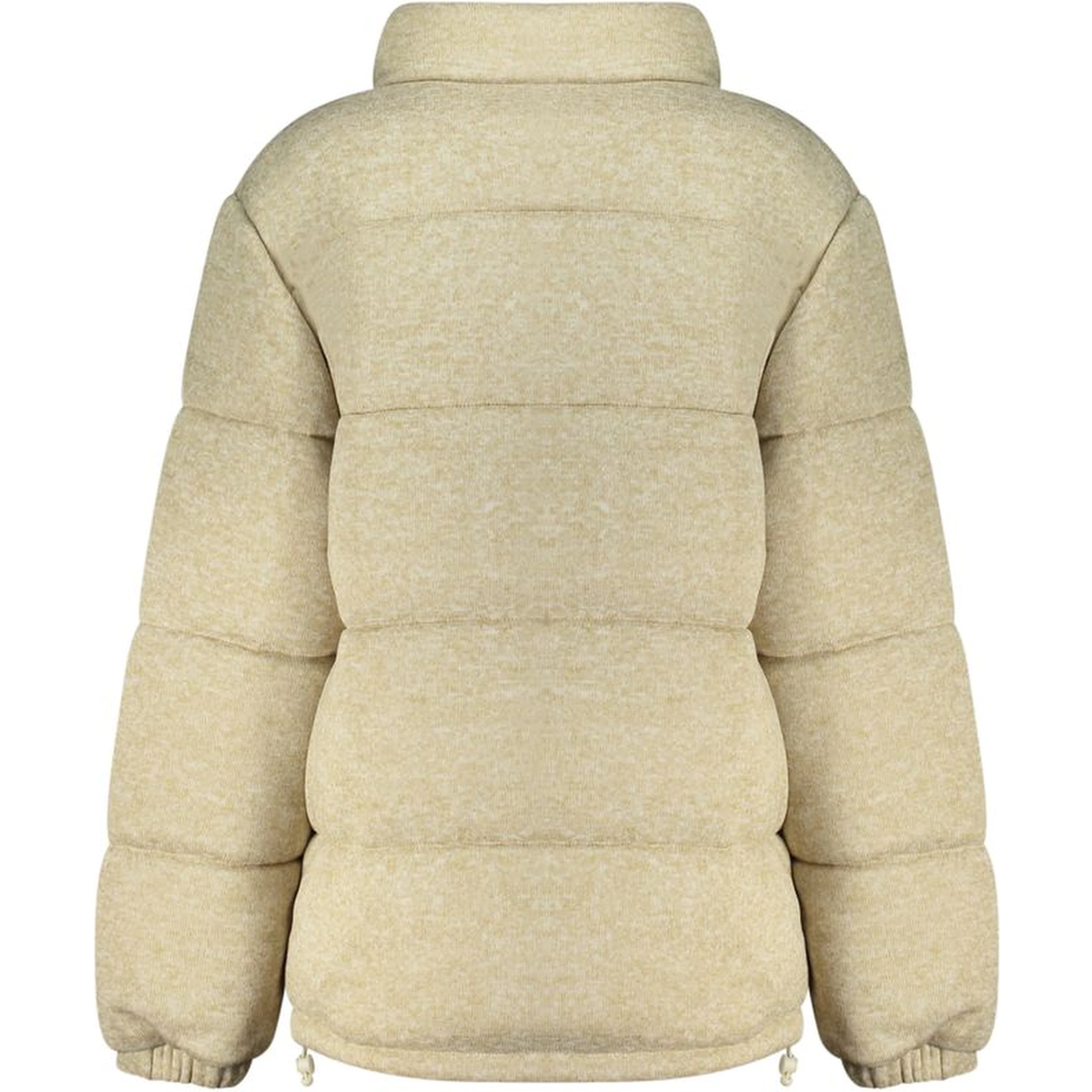 Beige Polyester Coat