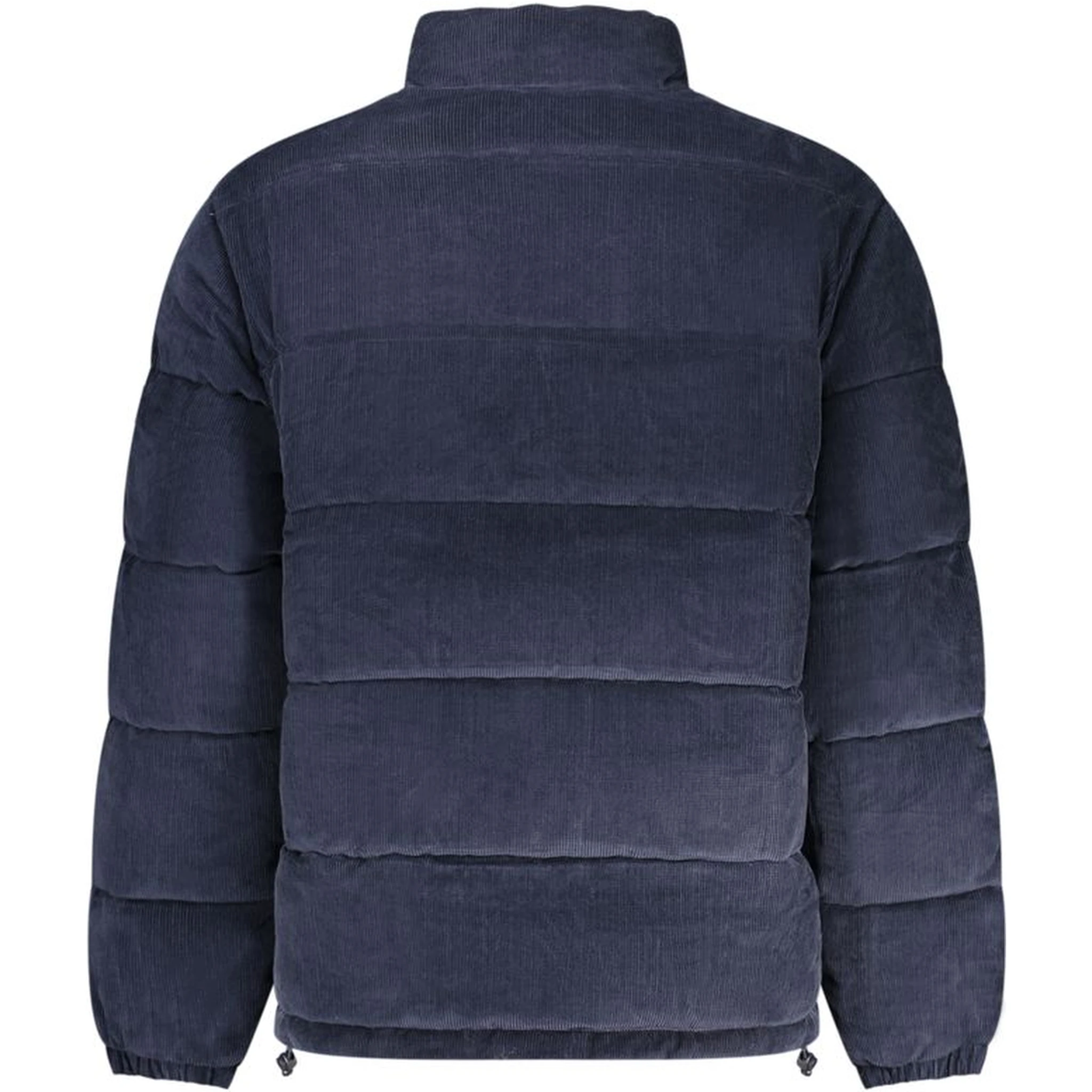 Blue Polyester Men's Jacket