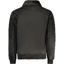 Nero Poliuretano Men Jacket