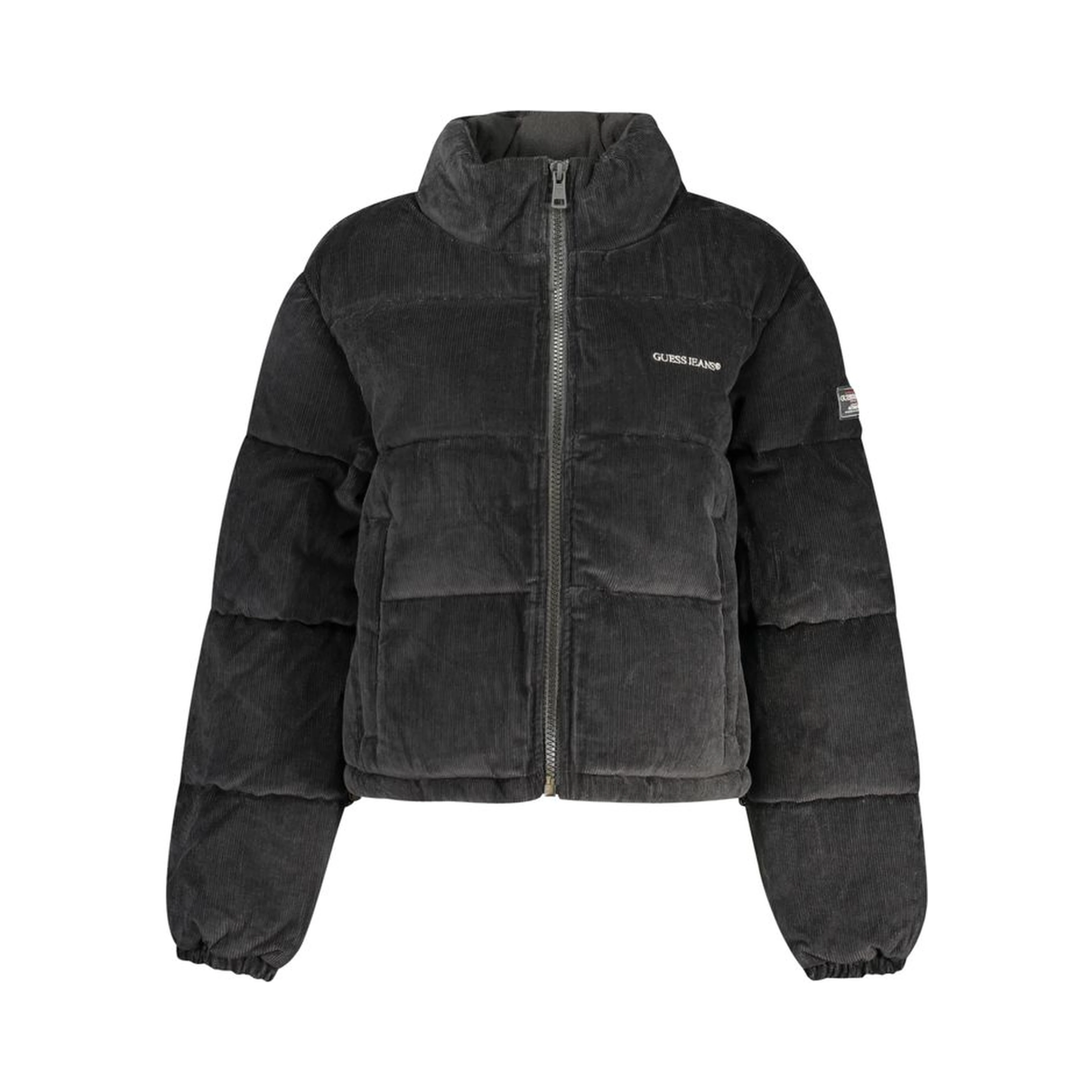 Black Polyester Shell Jacket