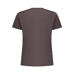 Black Cotton Women T-Shirt