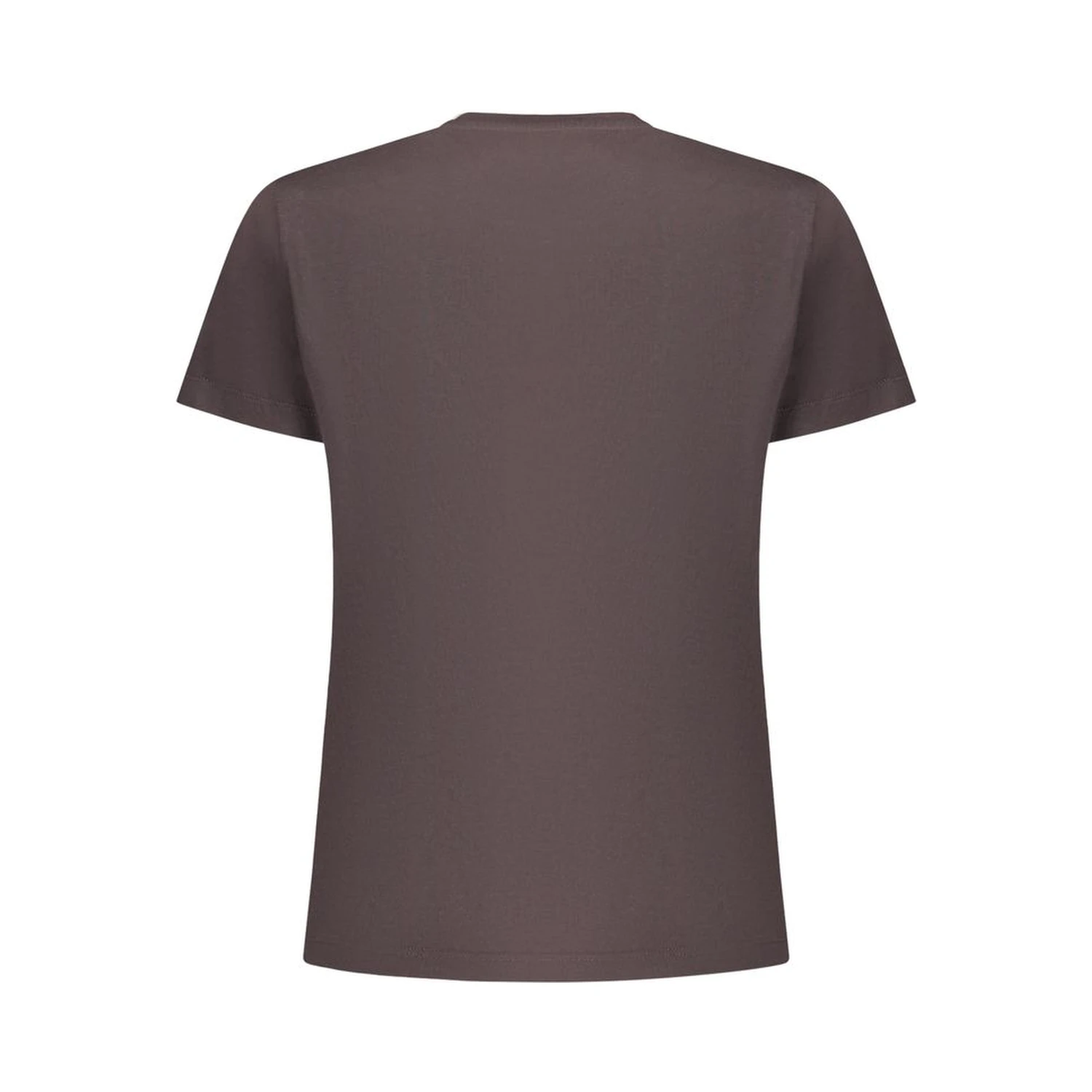 Black Cotton Women T-Shirt