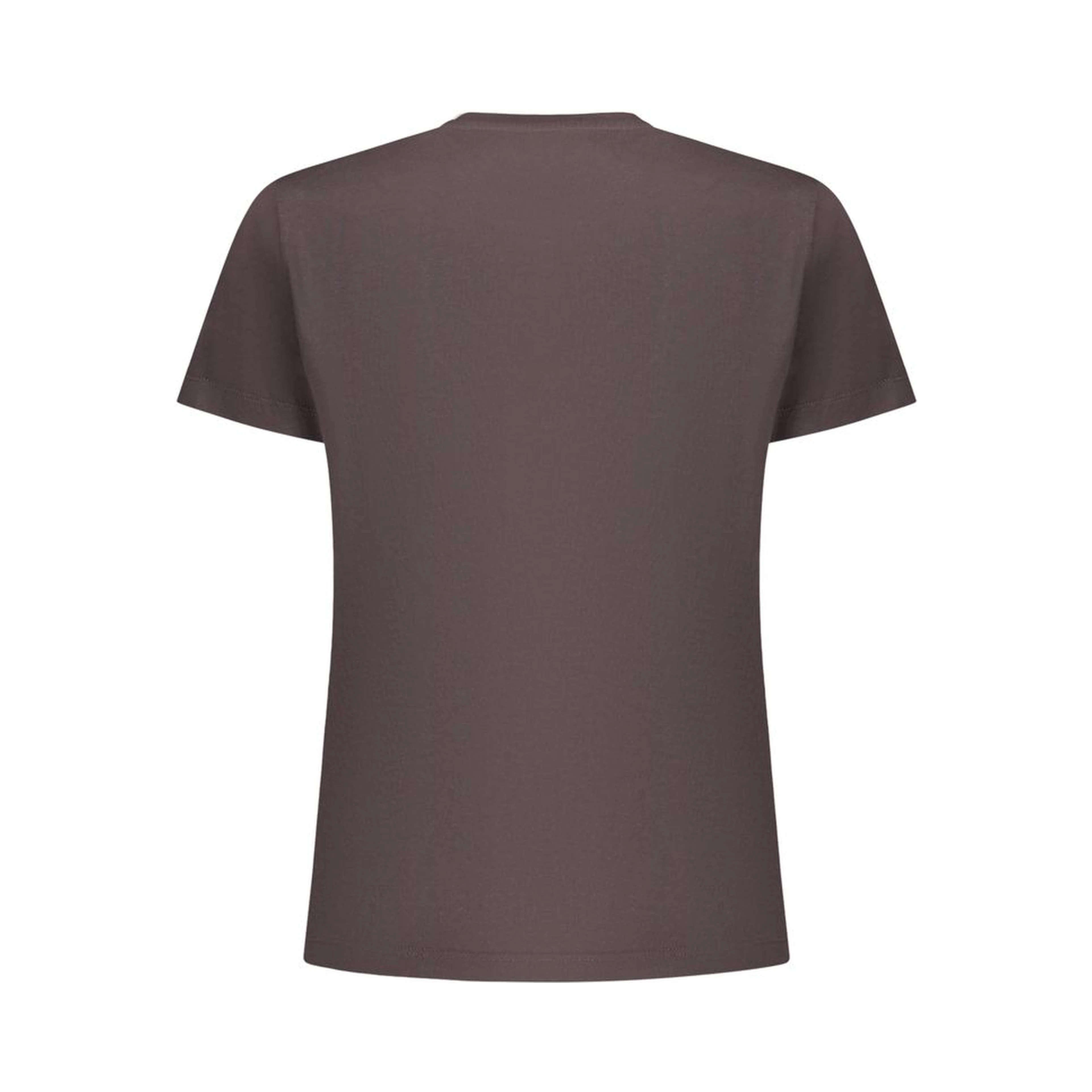 Black Cotton Women T-Shirt
