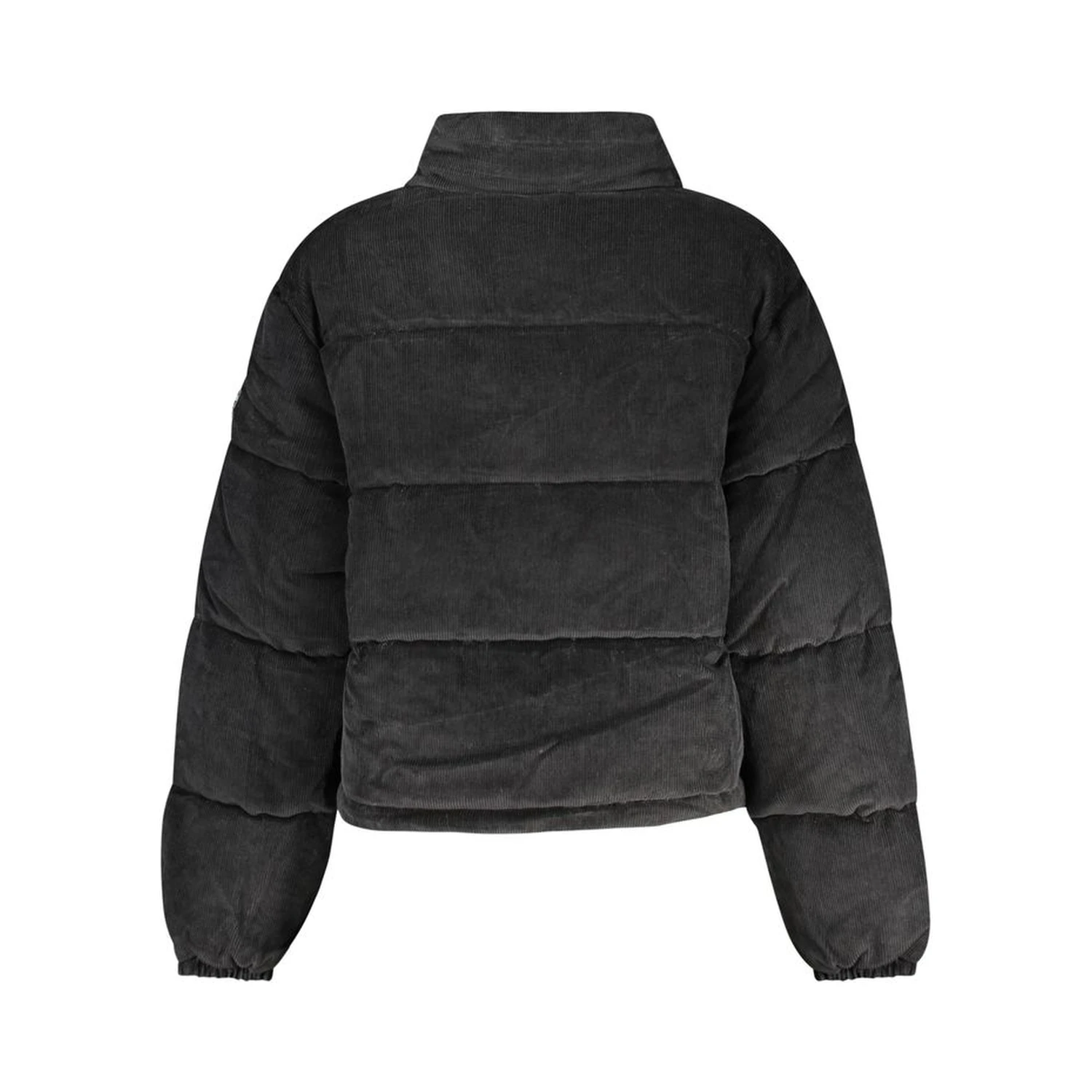 Black Polyester Shell Jacket