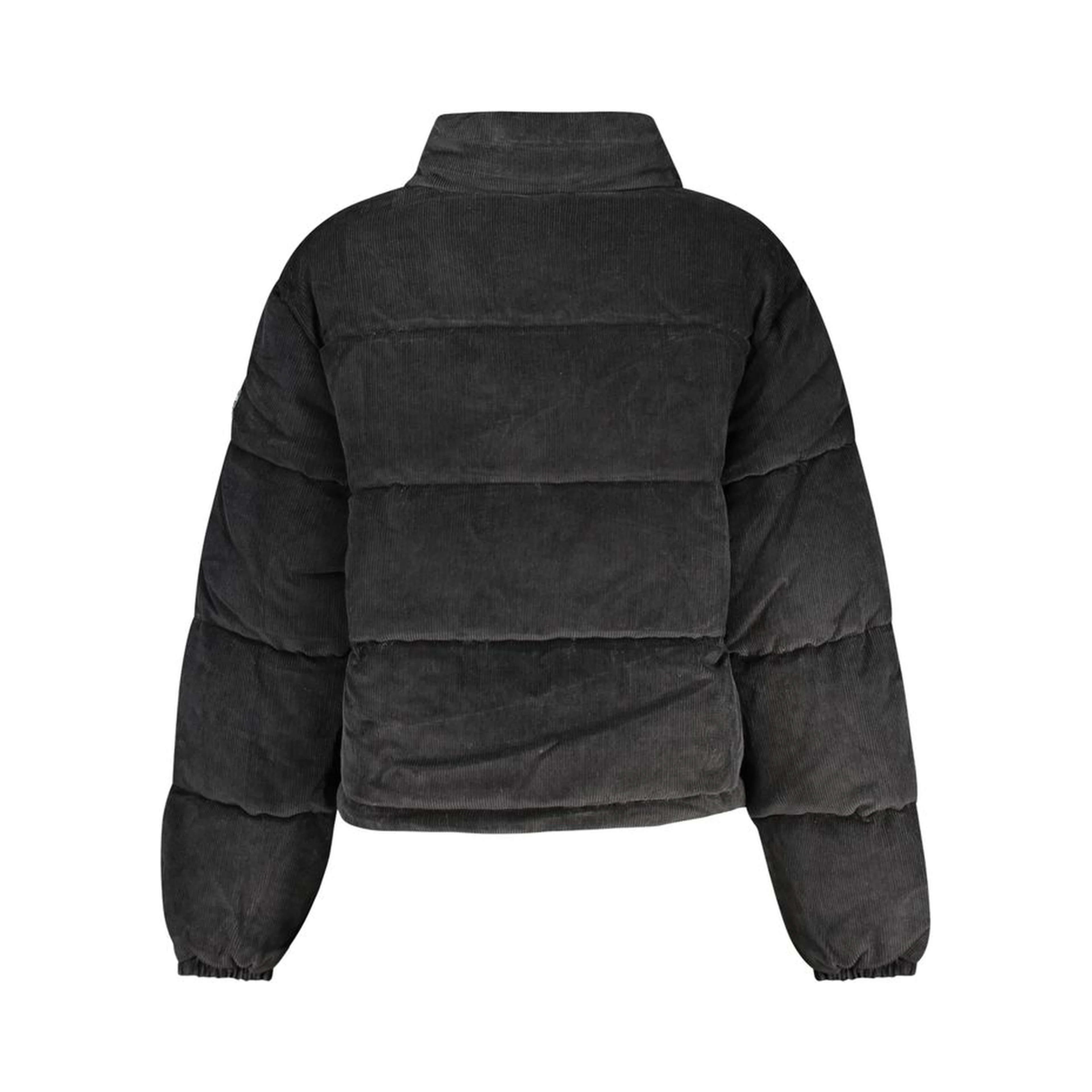 Black Polyester Shell Jacket