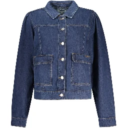 Blu Cotton Women Jacket