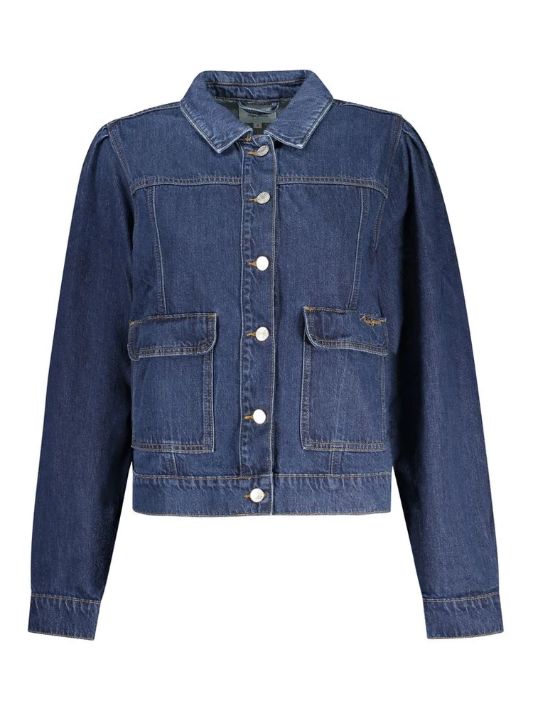 Blu Cotton Women Jacket