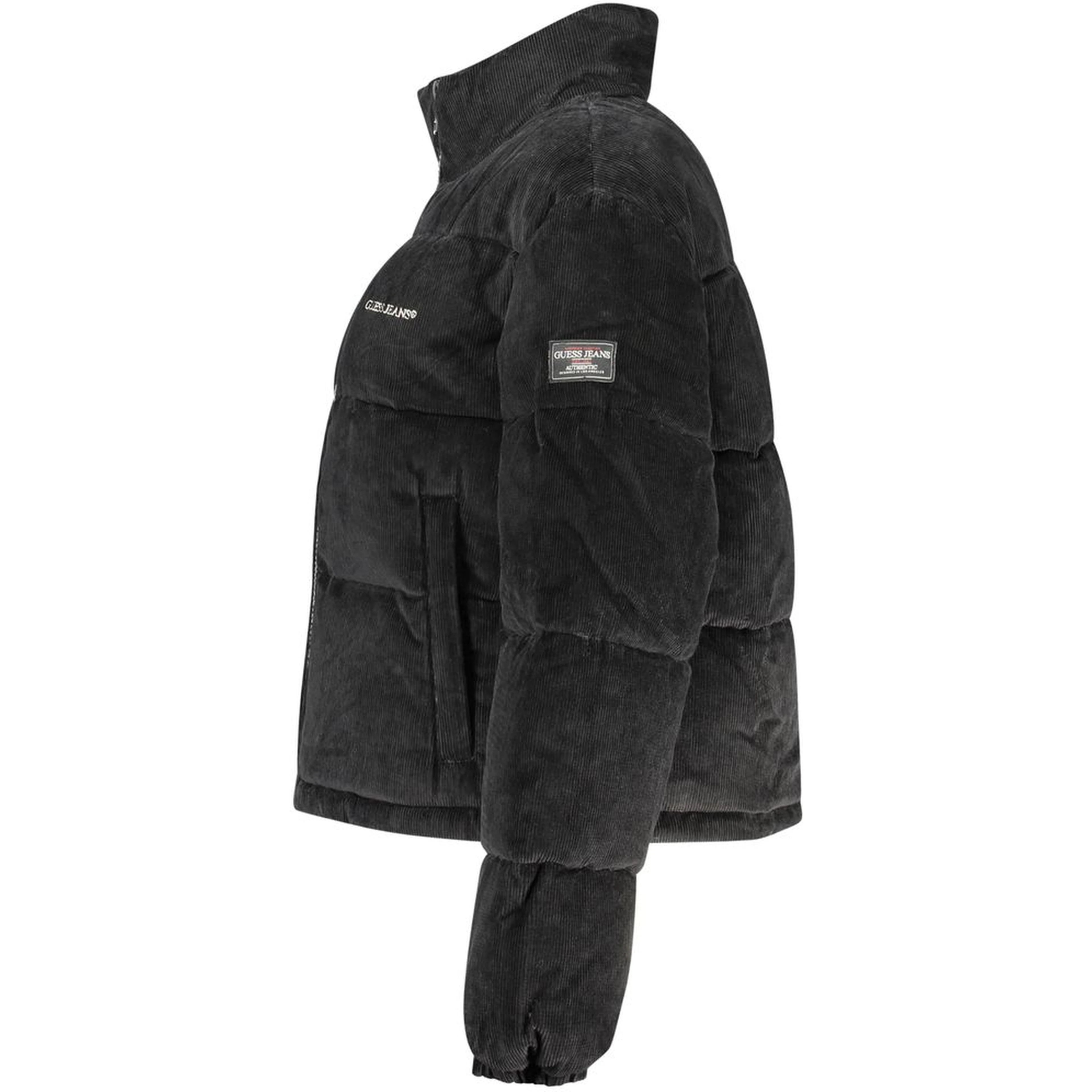 Black Polyester Shell Jacket