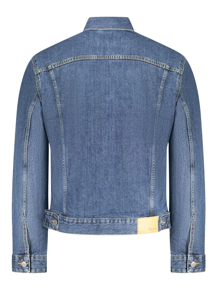 Blue Cotton Denim Jacket alternative