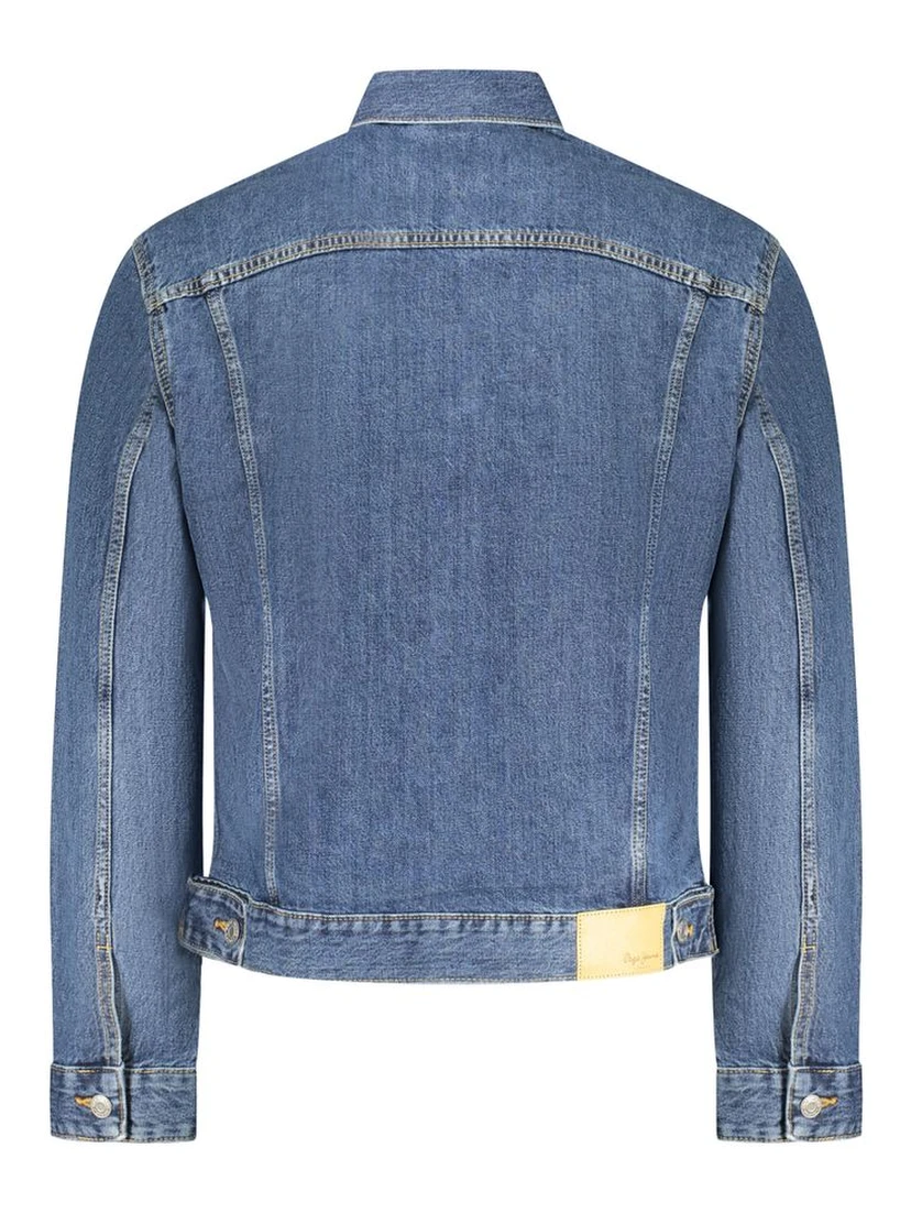 Blue Cotton Denim Jacket