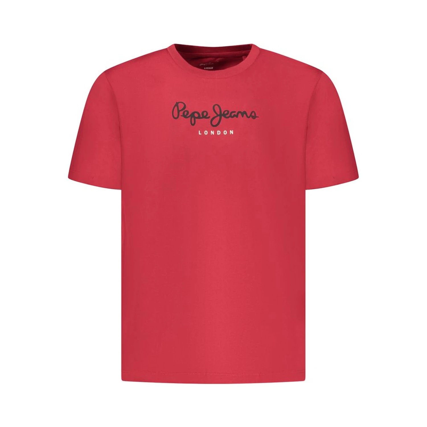 Red Cotton Men T-Shirt