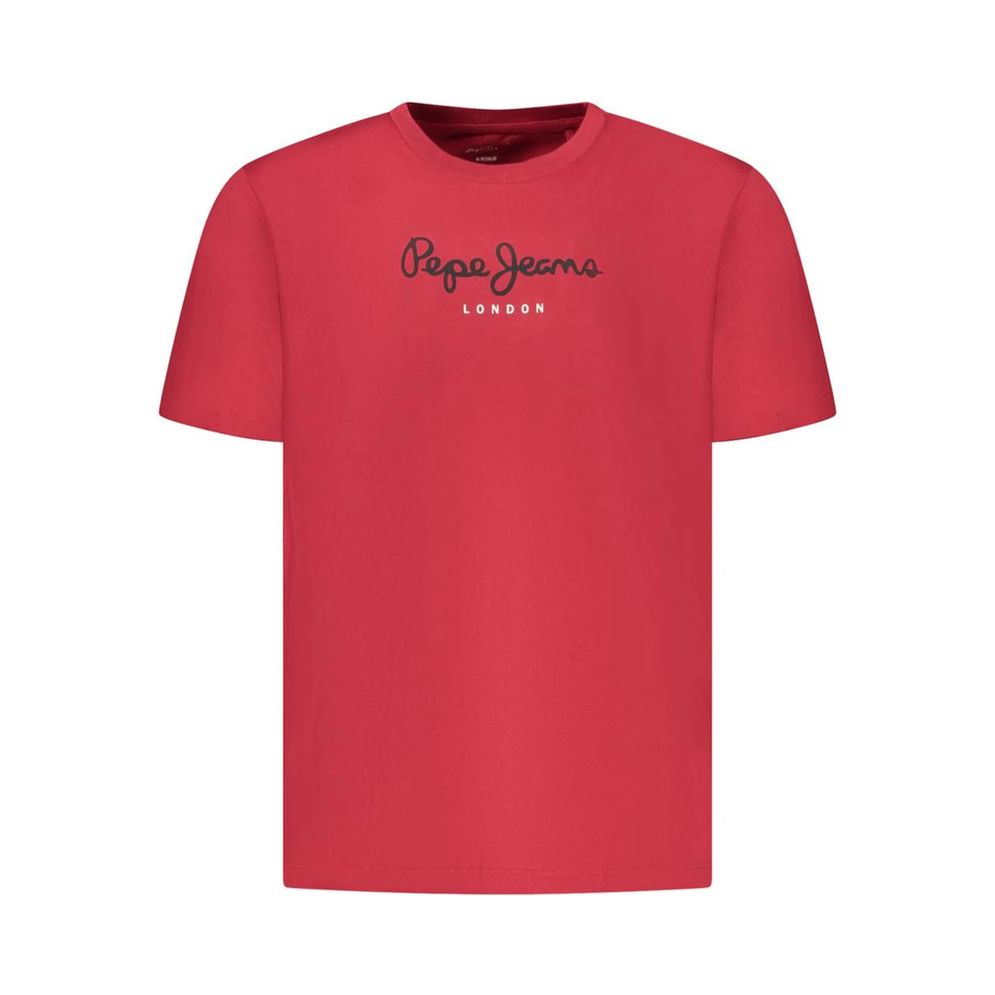 Red Cotton Men T-Shirt