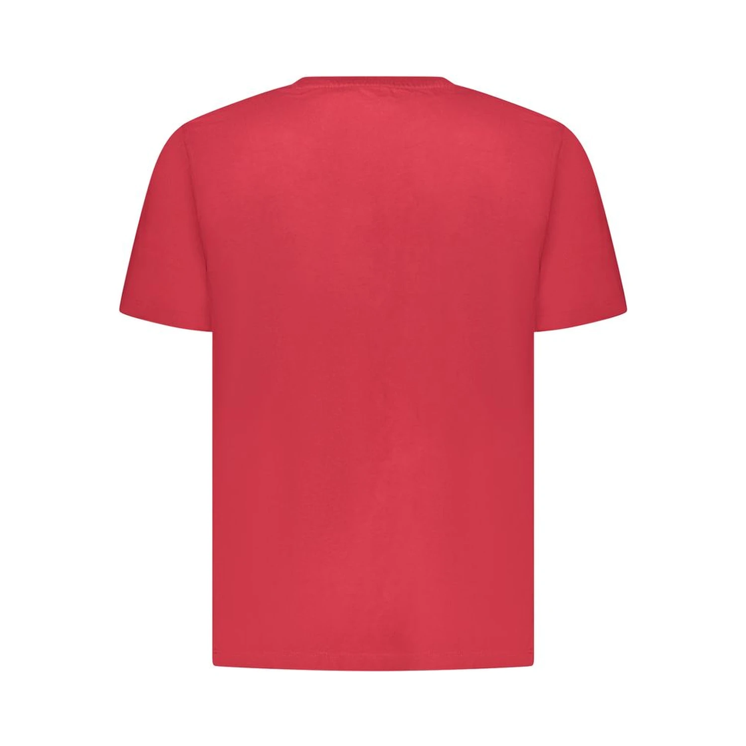 Red Cotton Men T-Shirt