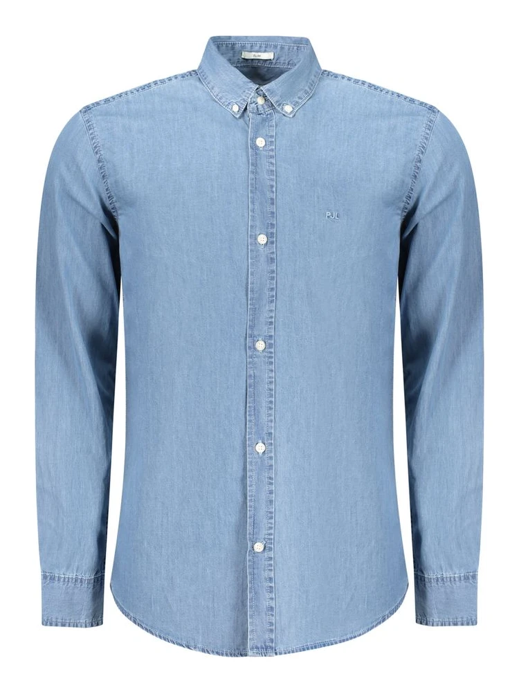 Azzurro Cotton Men Shirt