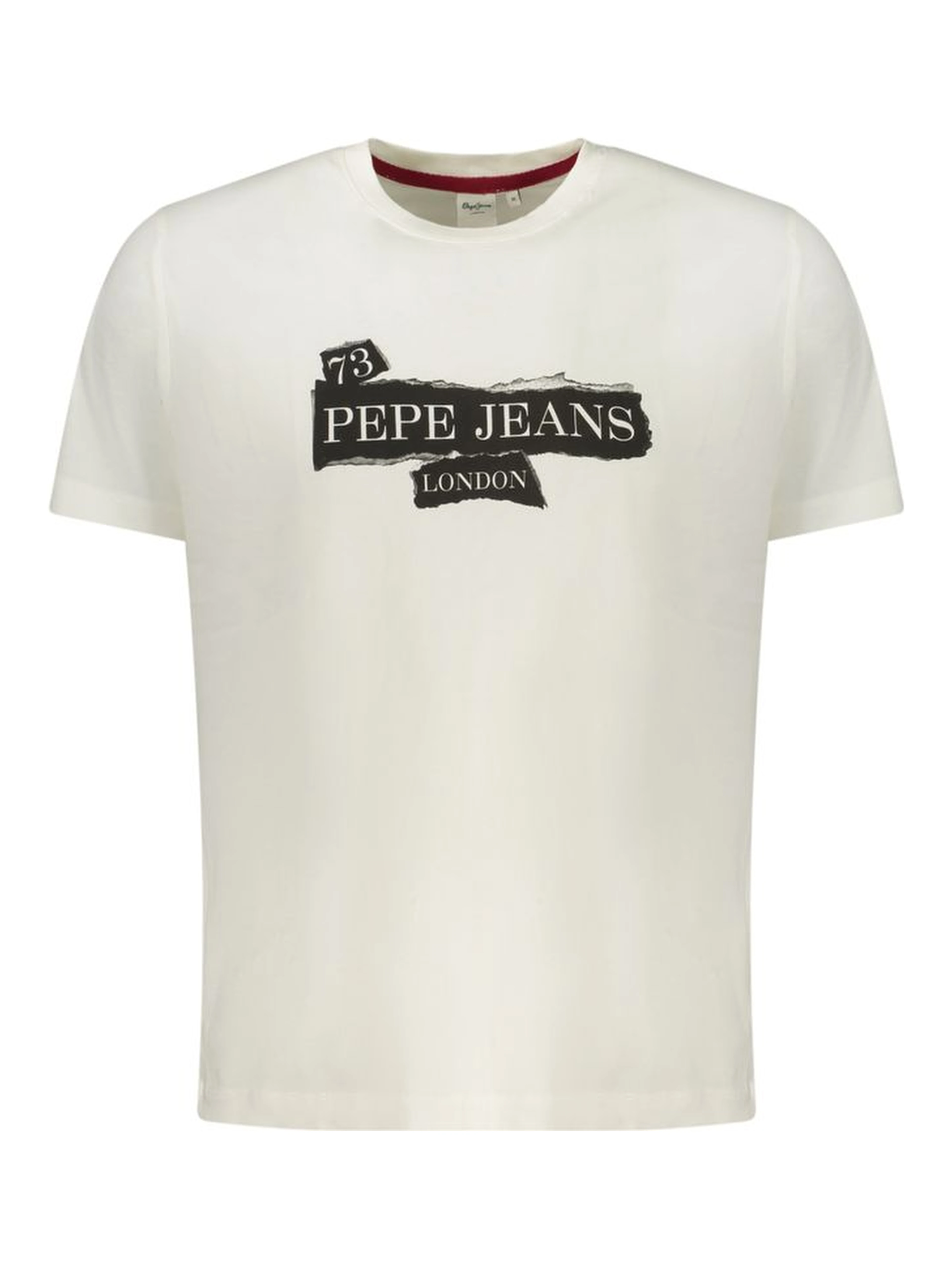 White Cotton Men T-Shirt
