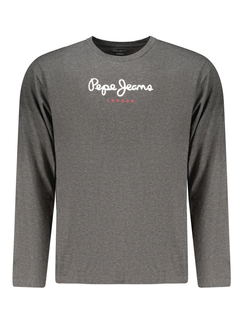 Grigio Cotton Men T-Shirt