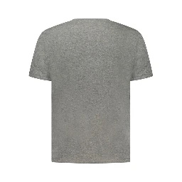 Grigio Cotton Men T-Shirt