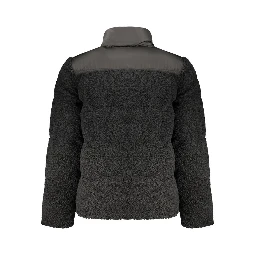 Black Polyester Shell Jacket