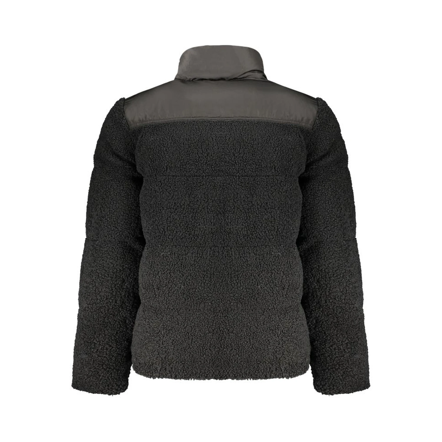 Black Polyester Shell Jacket