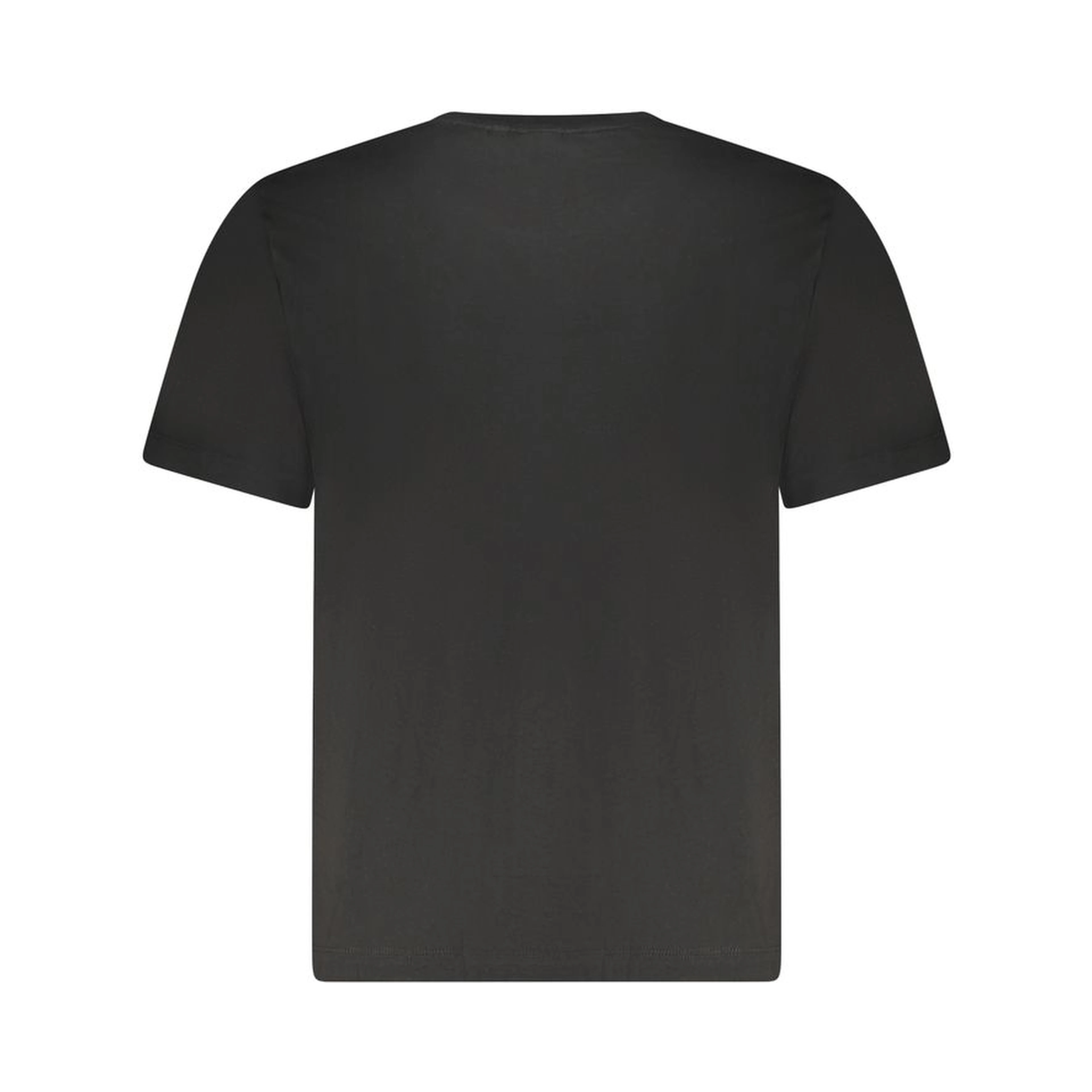 Black Cotton Men's T-Shirt