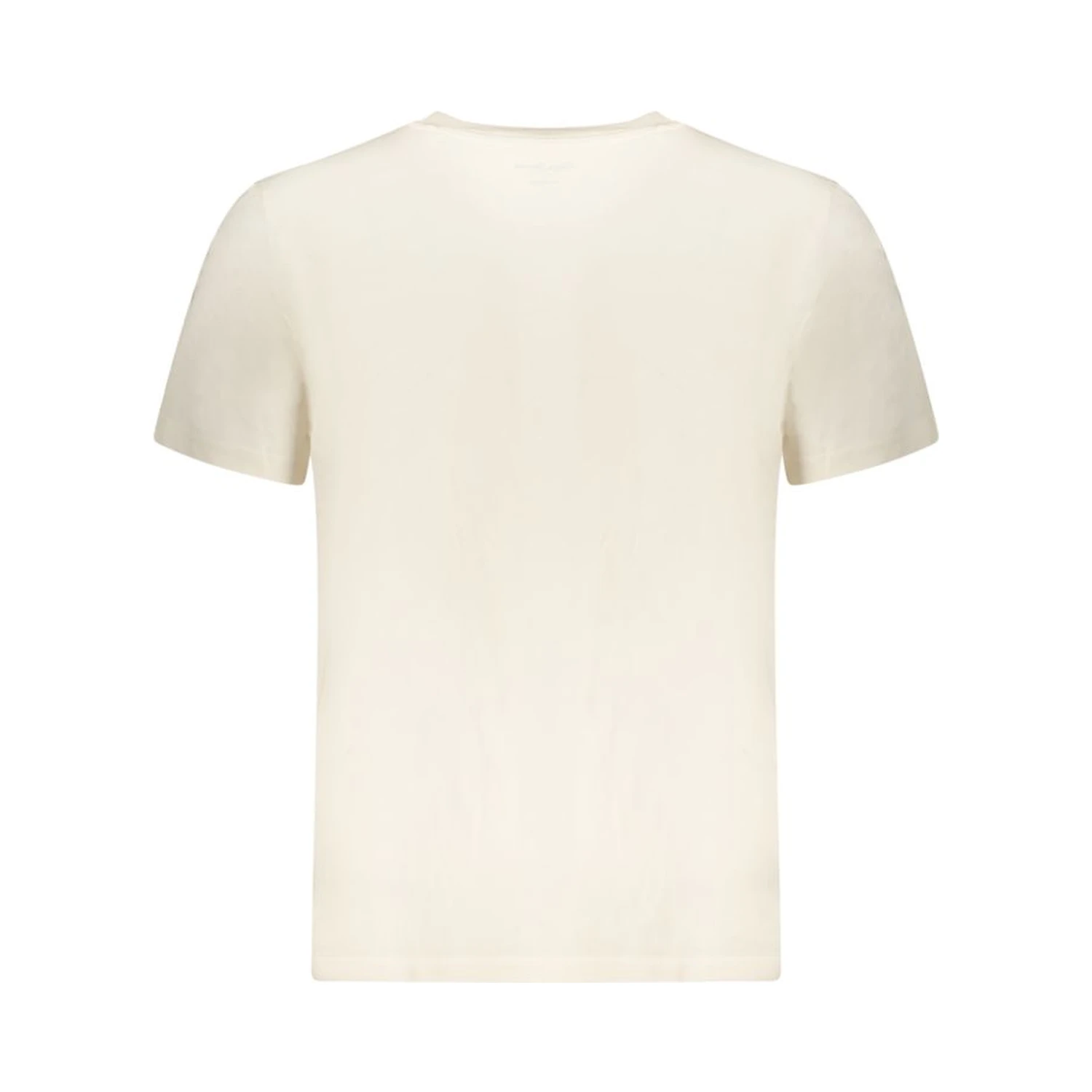 Beige Cotton Men's T-Shirt