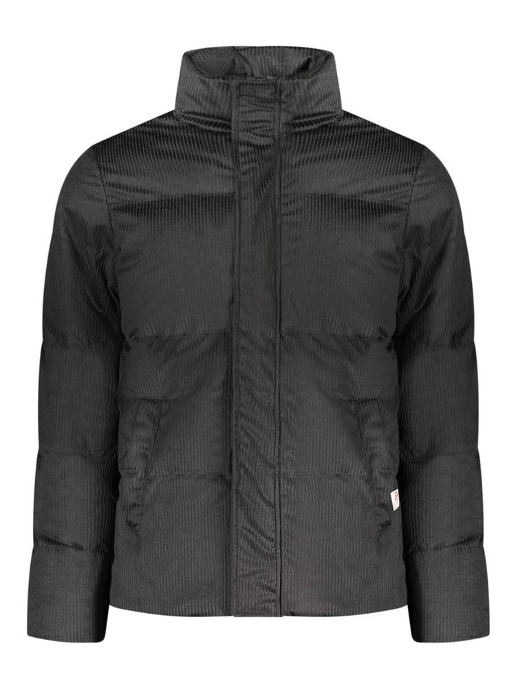 Black Polyester Men's Jacket