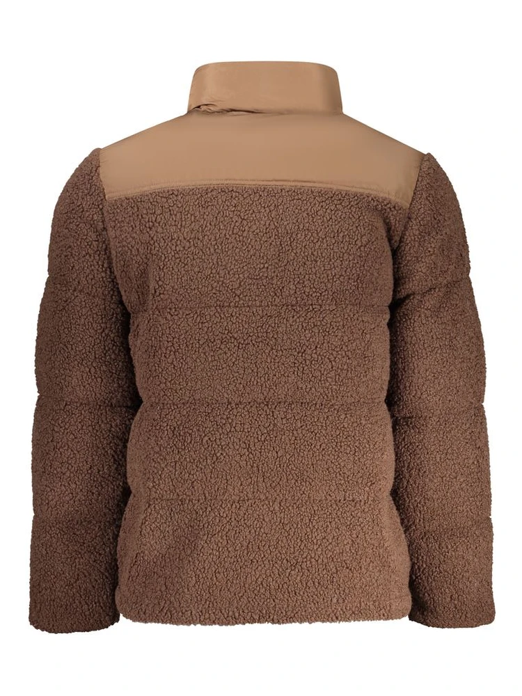 Marrone Poliestere Mens Jacket alternative