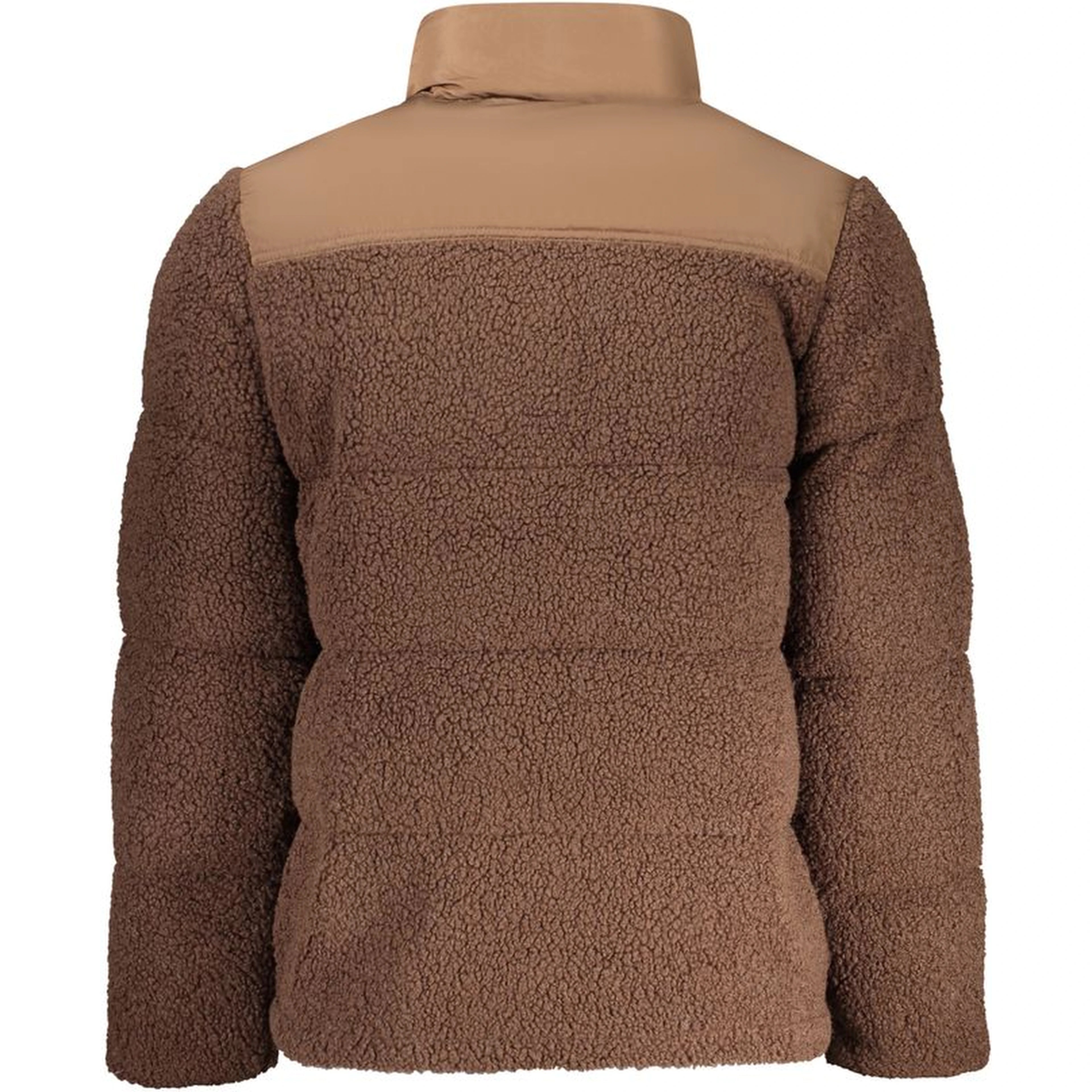 Marrone Poliestere Mens Jacket