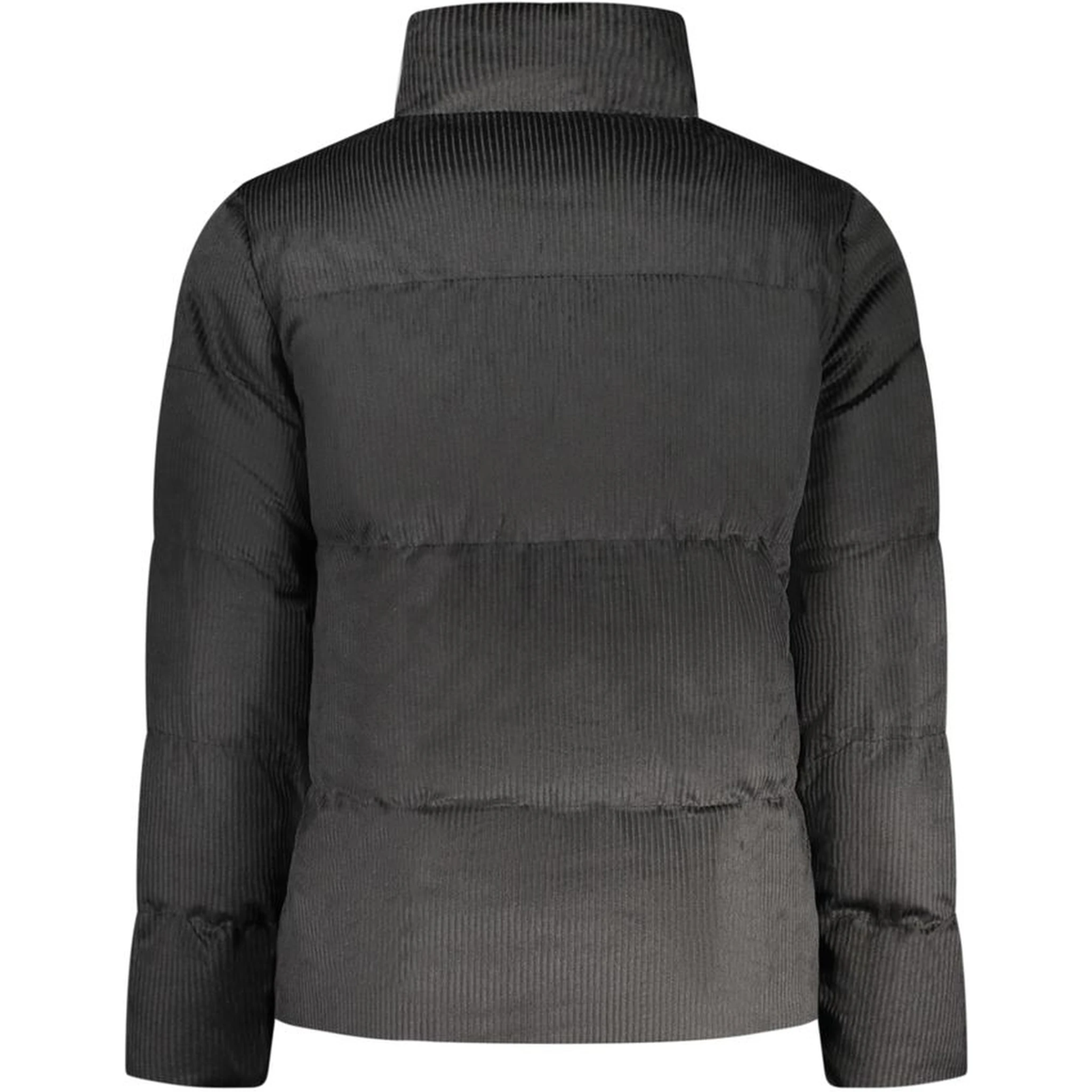 Black Polyester Men's Jacket