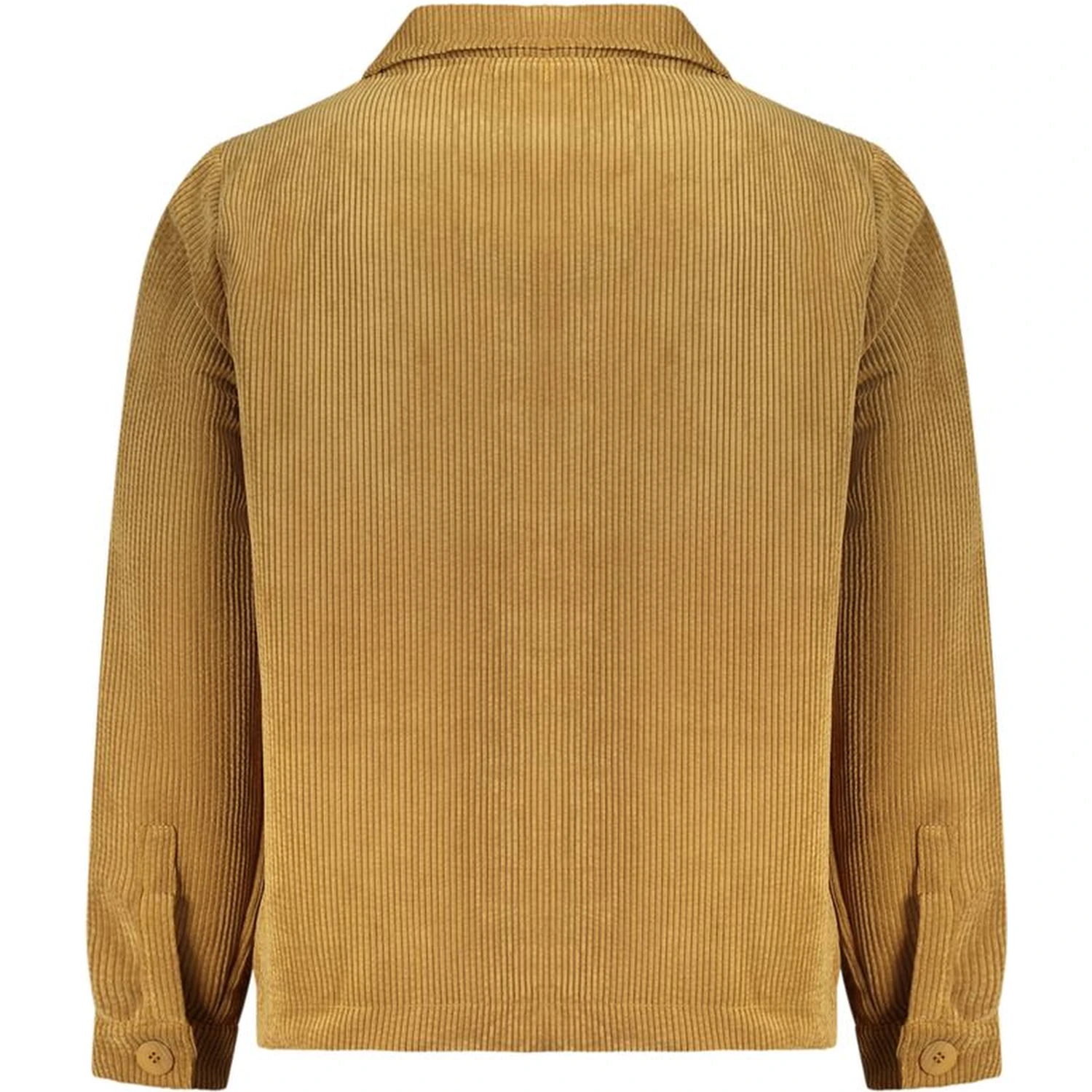 Marrone Polyester Men's Shirt